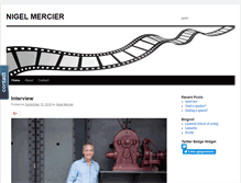 Tablet Screenshot of nigelmercier.com